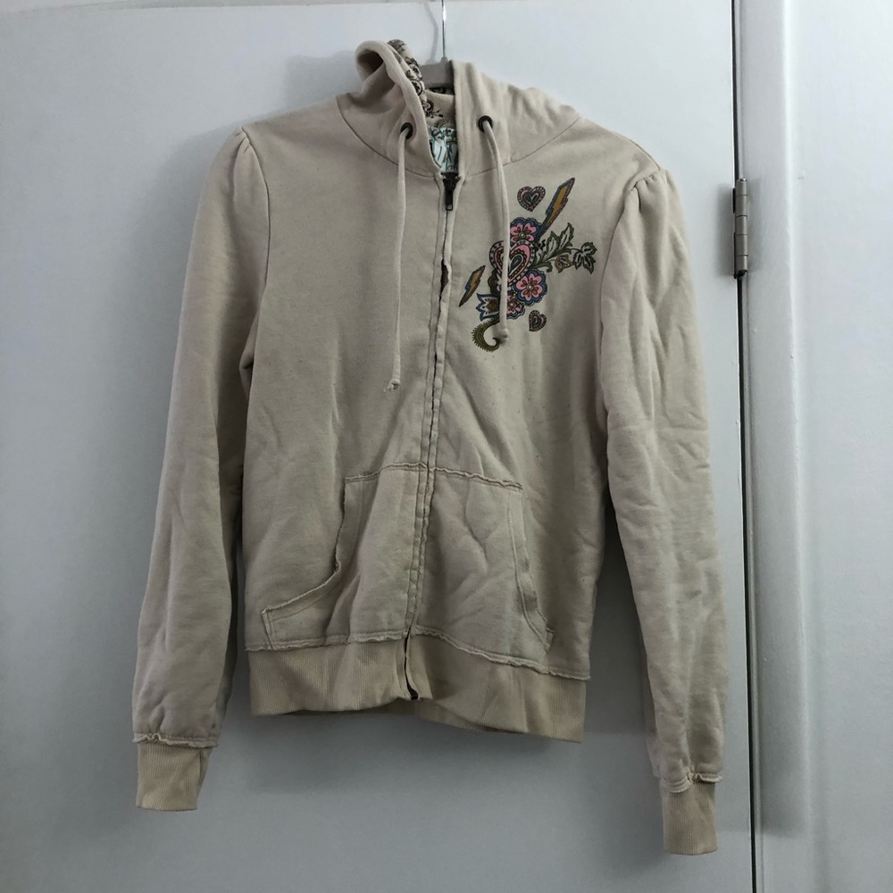 Scrapbook sugar skull hoodie